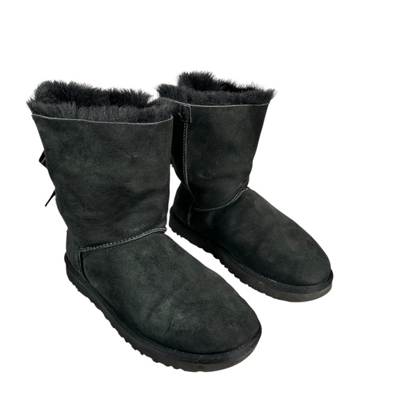 UGG Bailey Bow II Boots in black - Picture 5 of 11